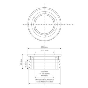 McAlpine 5036484069528_schemat-FLEXCONN-5032-WH