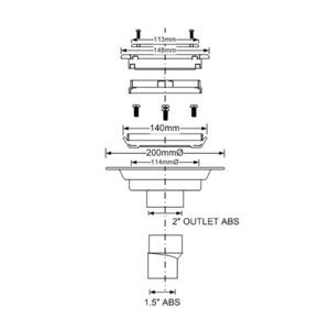 McAlpine 5036484042217-schemat-USG2T6SS