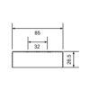 McAlpine 5036484045508-schemat_WALLFLANGE-CP32