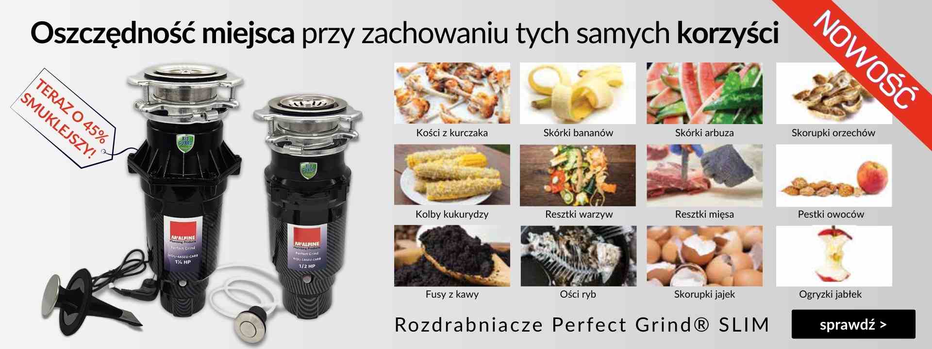 Rozdrabniacze Perfect Grind SLIM