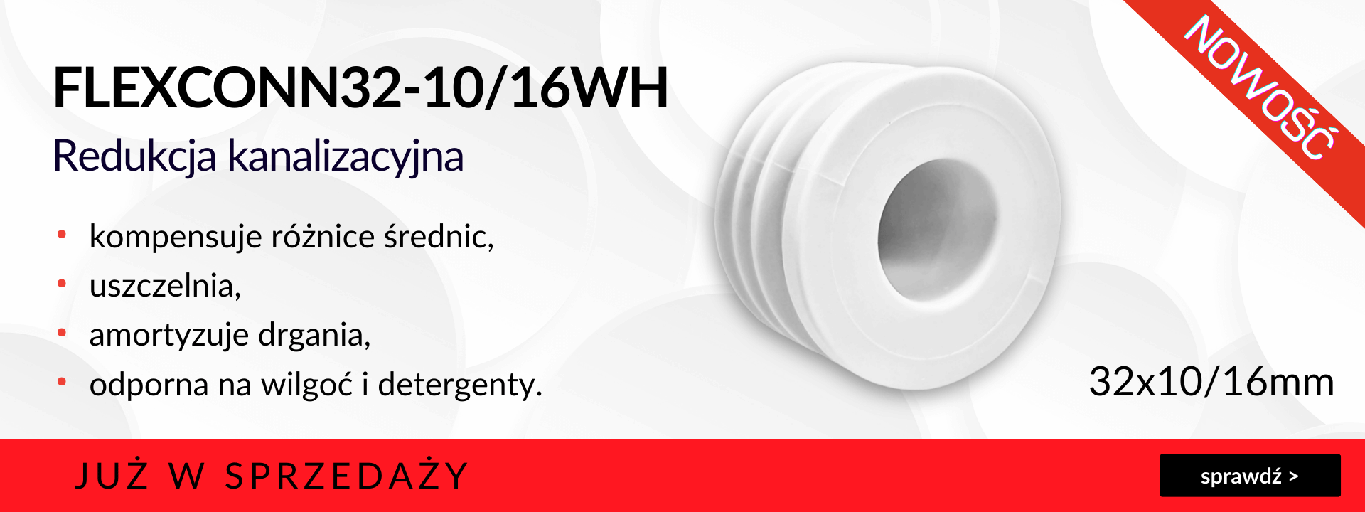 McAlpine FLEXCONN32-1016WH