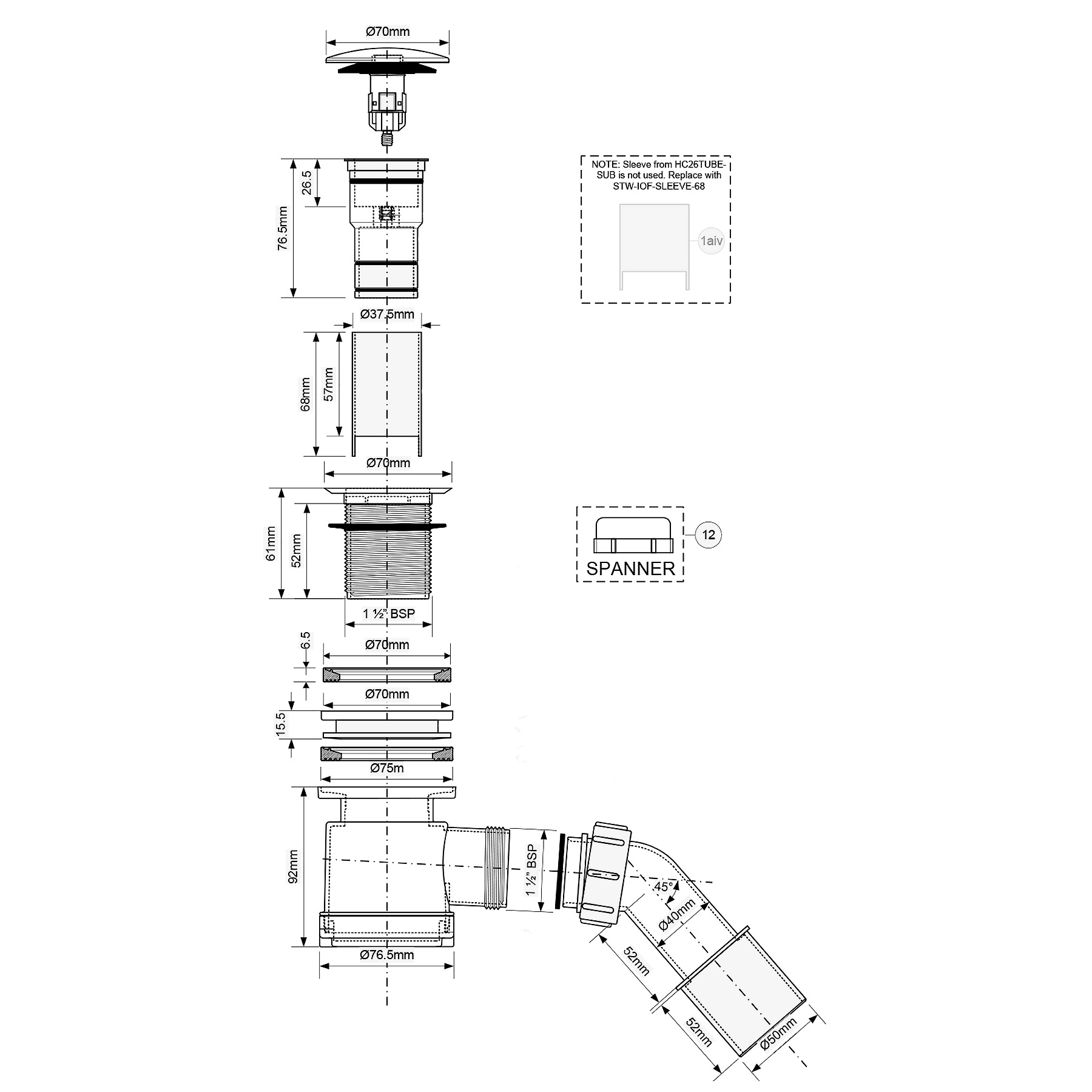 McAlpine 5036484090409_schemat_HC2650-EXT