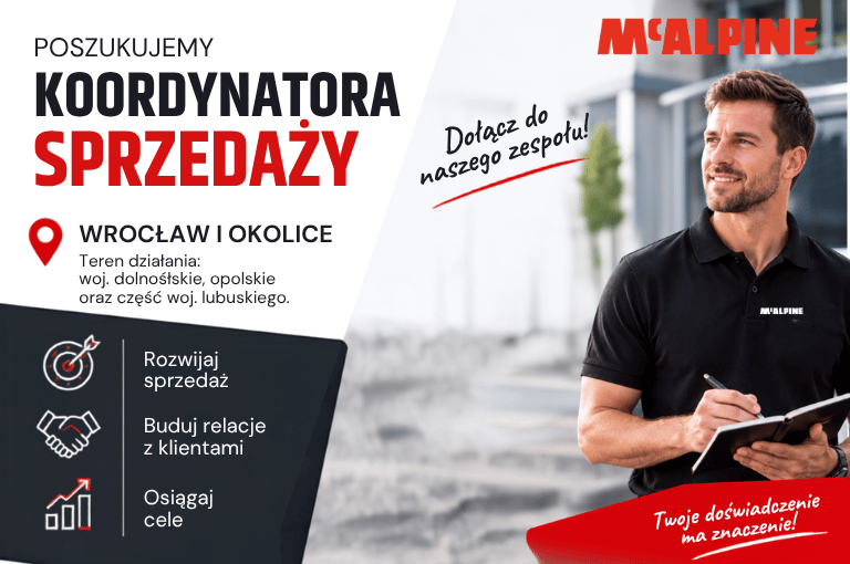 PRACA: Poszukujemy KOORDYNATORA SPRZEDAŻY